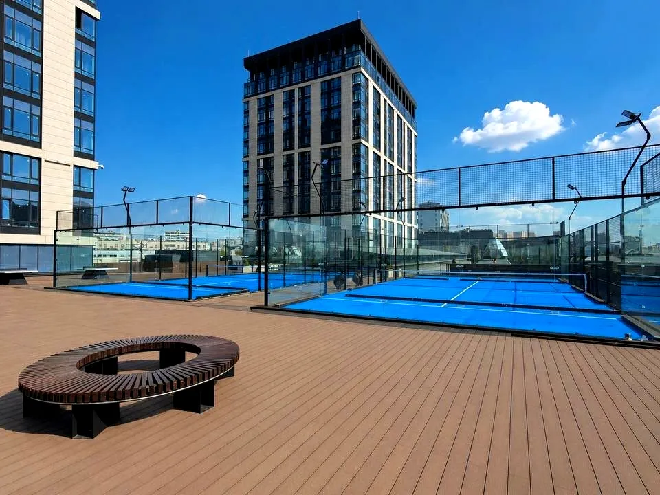 Padel court installation — project 6, delivered worldwide